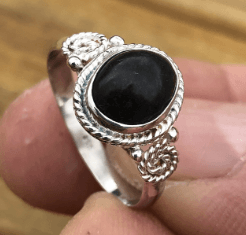 ring made from road stuff found